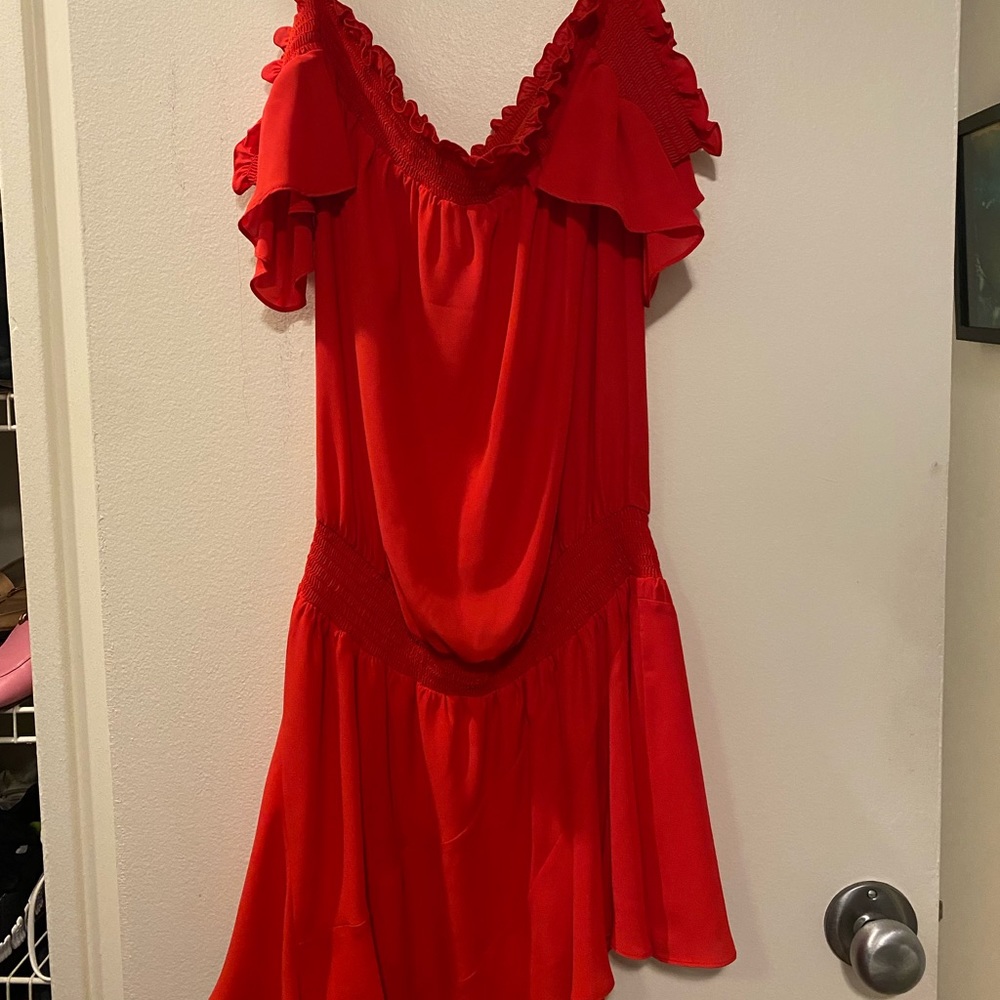 Amanda Uprichard red dress